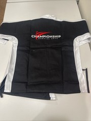 Century CMA Team Uniform Black Belt Club Black/White 3