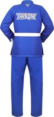 Sports BJJ GI for Men IBJJF Kimono BJJ Jiujitsu GIS W/Preshrunk Fabric, Blue, A4