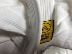 Gracie Maeda Gi Adult Size M4 White Humaita MMA Jiujitsu Top Only See Pics