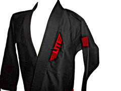 Elite Size A3 Black Brazilian Jiu-Jitsu Sports TOP Kimono BJJ Gi Adults Unisex