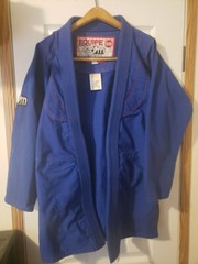 Gracie Barra Equipe GB Jiu Jitsu Storm Blue Gi Kimono Adult A0 Top Only