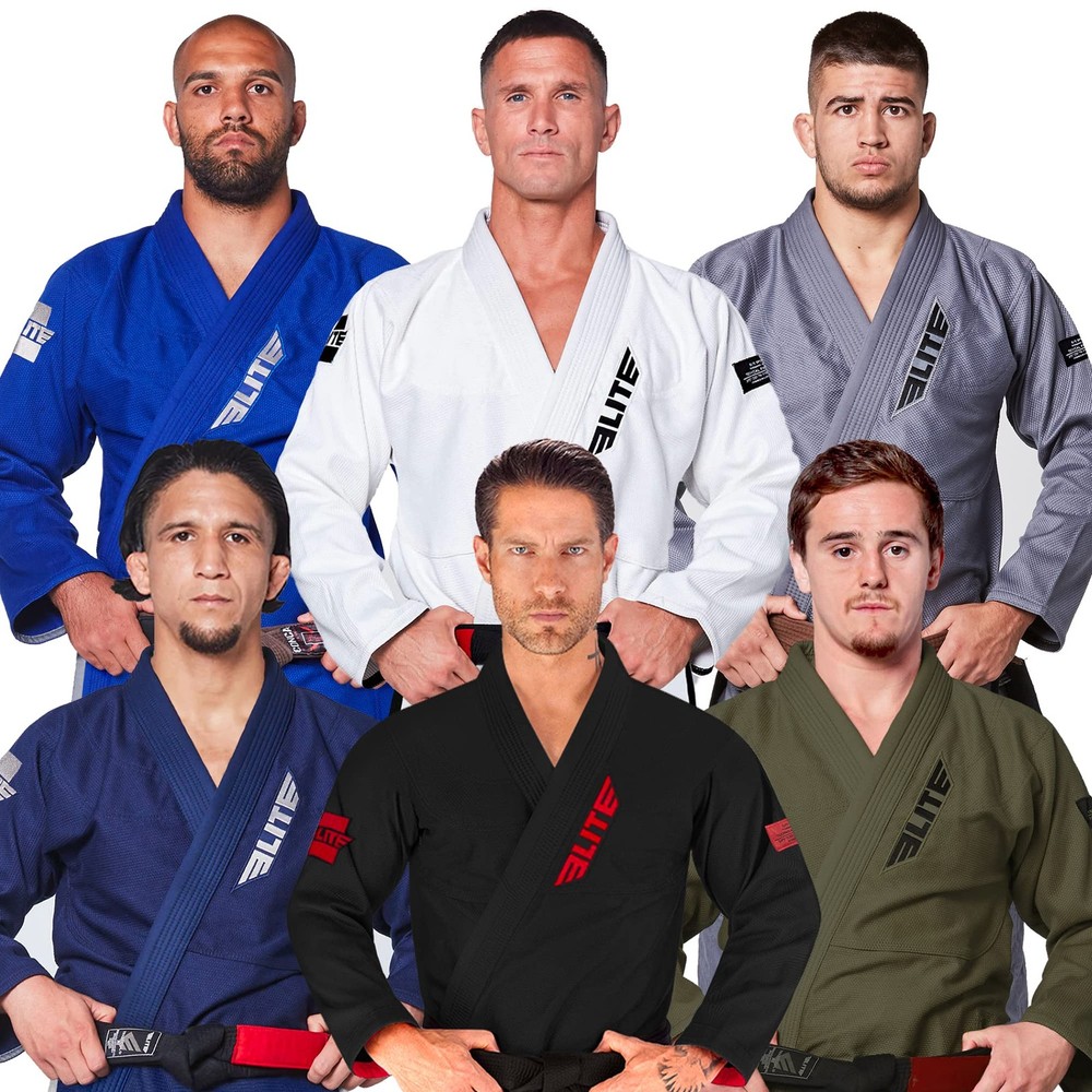 Elite Sports BJJ GI for Men IBJJF Kimono BJJ Jiu Jitsu GI W/Preshrunk Fabric …