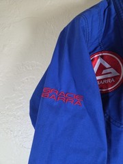 Gracie Barra Limited Edition Ripstop Trainlite Blue Kimono Top Jacket 1 Piece A2