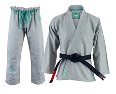 BJJ Gi Men’s Brazilian Jiu Jitsu Kimono White Black Blue Grey Premium Adult UK