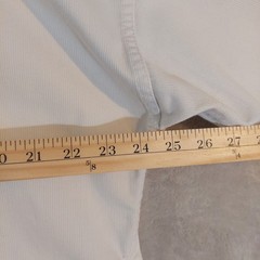 Sang Moo Sa Martial Arts Uniform Top Men Size 5 White Taekwondo V-Neck Dobok