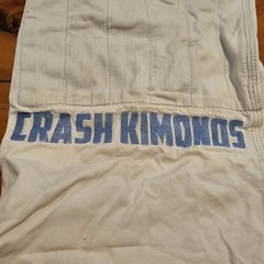 Crash Kimono Womens F2 Short White Gi BJJ Top & Bottom Pants Set Jiu-jitsu Worn