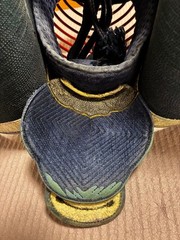 Japanese Kendo Men Head Gear Mask Navy Blue Hand Stitched For High School