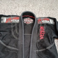 Venum Gi Jacket Only Black Challenger Series Size C2 Brazilian Jiu Jitsu Kimono