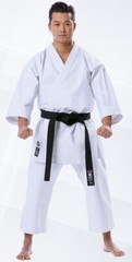 Tokaido WKF Karate Kata Master Silver Gi, 12oz uniform