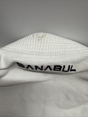 Sanabul NASA BJJ Gi K2 White Jiu Jitsu Uniform Astronaut Patch Complete Gi Pants