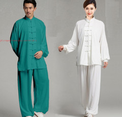Unisex Chinese Tai Chi Clothing Kung Fu Wushu Martial Arts Suit Exercise Uniform