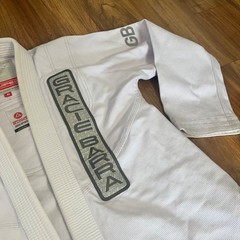 Gracie Barra Equipe Edition Jiu-Jitsu Gi top only White A1 Adult Unisex