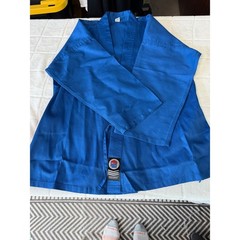PROFORCE Blue Martial Arts Uniform Gi Size 2 Cotton Polyester Blend