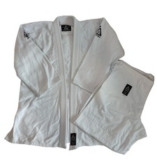 Gracie Academy Jiu Jitsu Official GI Weave MMA Uniform Set Kimono Pants 6/190