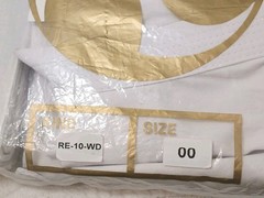 R.E.I Martial Arts Uniform Set Karate Taekwondo Jacket Pant Belt White Sz 00 Kid