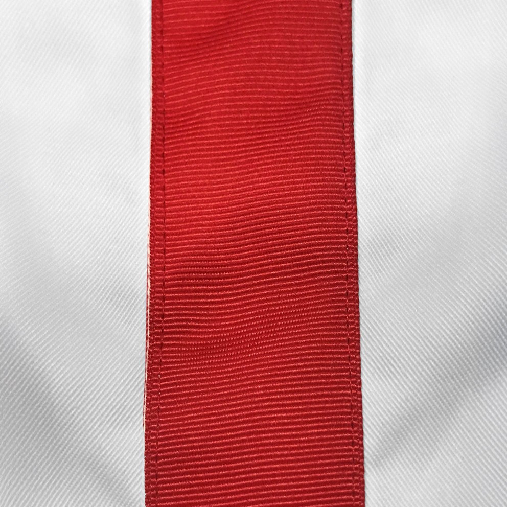 White Striped Pants Gi Tang Soo Do TSD Karate Gi Taekwondo Martial Arts