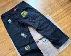 NEW SHOYOROLL AK15359 THE COMPETITOR BLACK KIMONO GI JIU JITSU BJJ #17 RARE 2W