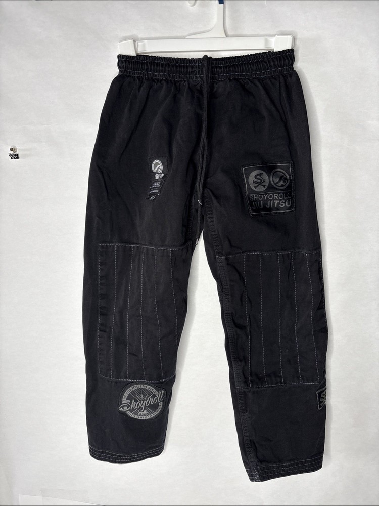 Kids Black Shoyoroll Gi Pants