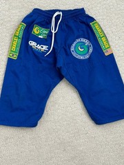 Charles Gracie Pants Youth Small Mooo Blue JIU-JITSU ACADEMY MMA *READ*
