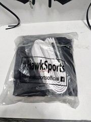 Hawk Sports Brazilian Jiu Jitsu Gi Black Jacket Pants & White Belt sz A2 New