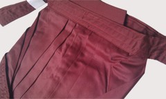 RED T/C HAKAMA – 75%polyester 25%cotton all size japanese kendo uniform bottom k
