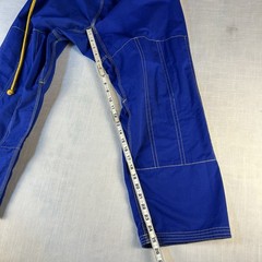Jiu Jitsu Gi A0 Glory Blue/yellow Karate Kickboxing Kimono Martial Art Set