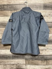 Elite MMA Jiu Jitsu Gi Size C1 Gray Blue Heavyweight (Top Only)