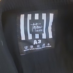Tatami Jiu-Jitsu Black Gi Set Jacket & Pants Adult Unisex Size A3 Ripstop Pants