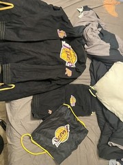 Albino and Preto A&P x NBA Lakers Black A5 Jiu Jitsu Gi.