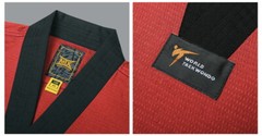 MOOTO MTX Scarlett Red Color Uniform WT Demonstration Team Dobok Performance
