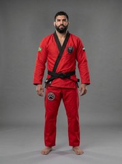 Premium Red BJJ Gi Brazilian Jiu Jitsu Uniform Kimono MMA Grappling Training gi