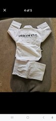 Taekwondo Costume Uniform Size 000 ( 3’7″ -110 cm ) Unisex White