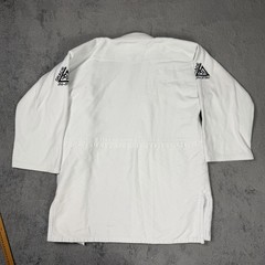 Gracie Barra Jiu-Jitsu Official Gi Set Mens Size 6/190 White BJJ Cotton Martial