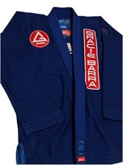 Gracie Barra BJJ Gi Jacket Kimono Top A0 Blue Equipe GB Edition Jiu-Jitsu Cotton
