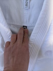 MOYA BJJ Gi White A1L Super Lightweight Pre Owned