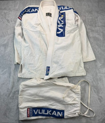 Vulkan Pro Kimono A3 Blue Jacket Pants Jiu jitsu MMA Judo