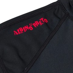 Til Death Albino and Preto Rash Guard SS & Short Bjj No Gi Jiu Jitsu Appareils A
