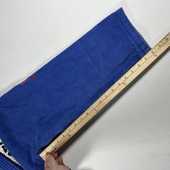 Vintage Gracie Barra Kimono Gi Jacket Youth Y6/Y7 Blue MMA Jiu Jitsu Uniform