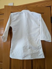 Judo Judogi (Gi) Unisex Youth Size 1 White Pre-owned