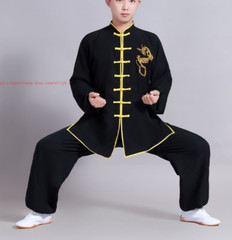 Chinese KungFu Suit Unisex Cotton Tai Chi Uniforms wushu Wing Chun Clothes Set