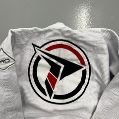 Vulkan Jiujitsu Kids Youth GI Size M1 White Made In Brazil Uniform
