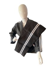Black TRADITIONAL V-NECK UNIFORM perfect for Taekwondo and other Martial Arts