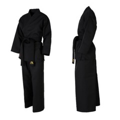 New Mudoin Grand Master Original Taekwondo Hapkido Karate Uniform Dobok Gi Black