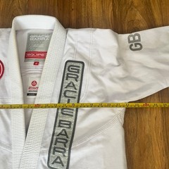 Gracie Barra Equipe Edition Jiu-Jitsu Gi top only White A1 Adult Unisex