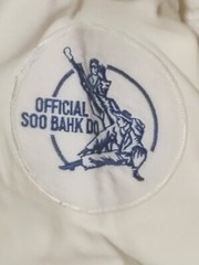 Soo Bahk Do Uniform OUTFIT Martial Arts Adults SMALL 3/160 AUSTRALIA Korea