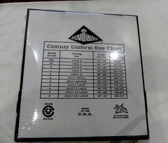 CENTURY Martial Arts Karate Gi Uniform / Size 7 – Adult XXL