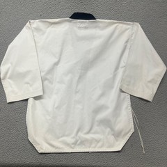 Macho Martial Arts Gi Adult 4 White Popover Top Vintage Jiu Jitsu Taekwondo