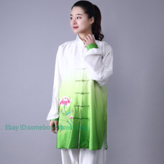 Tai Chi Uniform Women Men Arts Uniform Chinese Traditional Kung Fu Sportswear