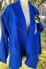 Elite Sports Ultra Light Preshrunk Blue Adult 4 Brazilian JiuJitsu Gi