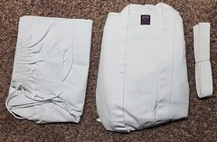 ATA – Made In USA – ATA Uniform, White Size 5 Karate Kung Fu Tae Kwon Do